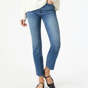 Mavi Viola High Rise Slim Straight Blue Women's Jeans